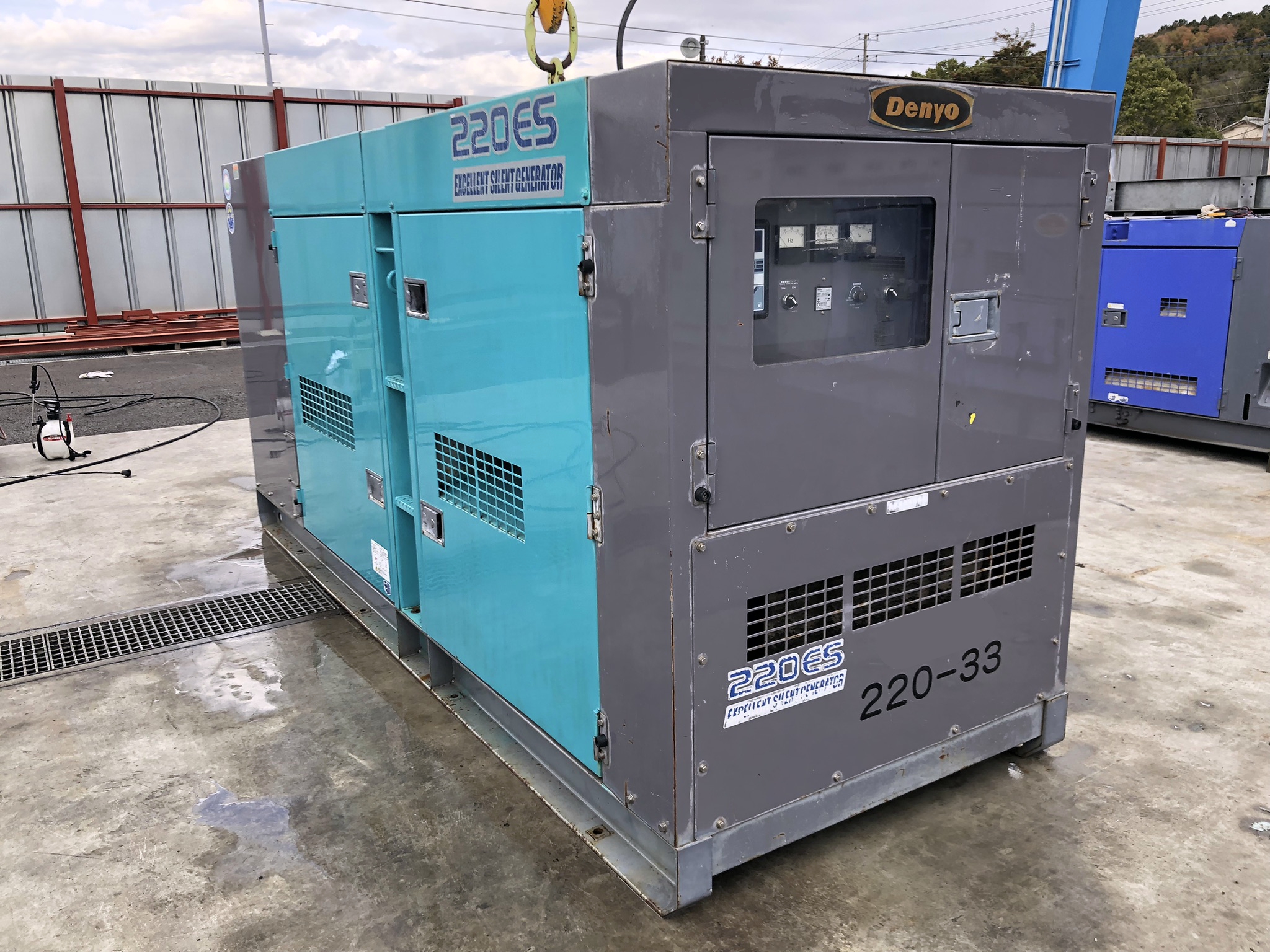 中古発電機 DCA-220ESM #92-8