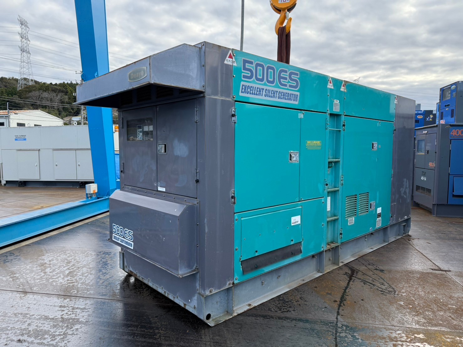 中古発電機 DCA-500ESM #114-8