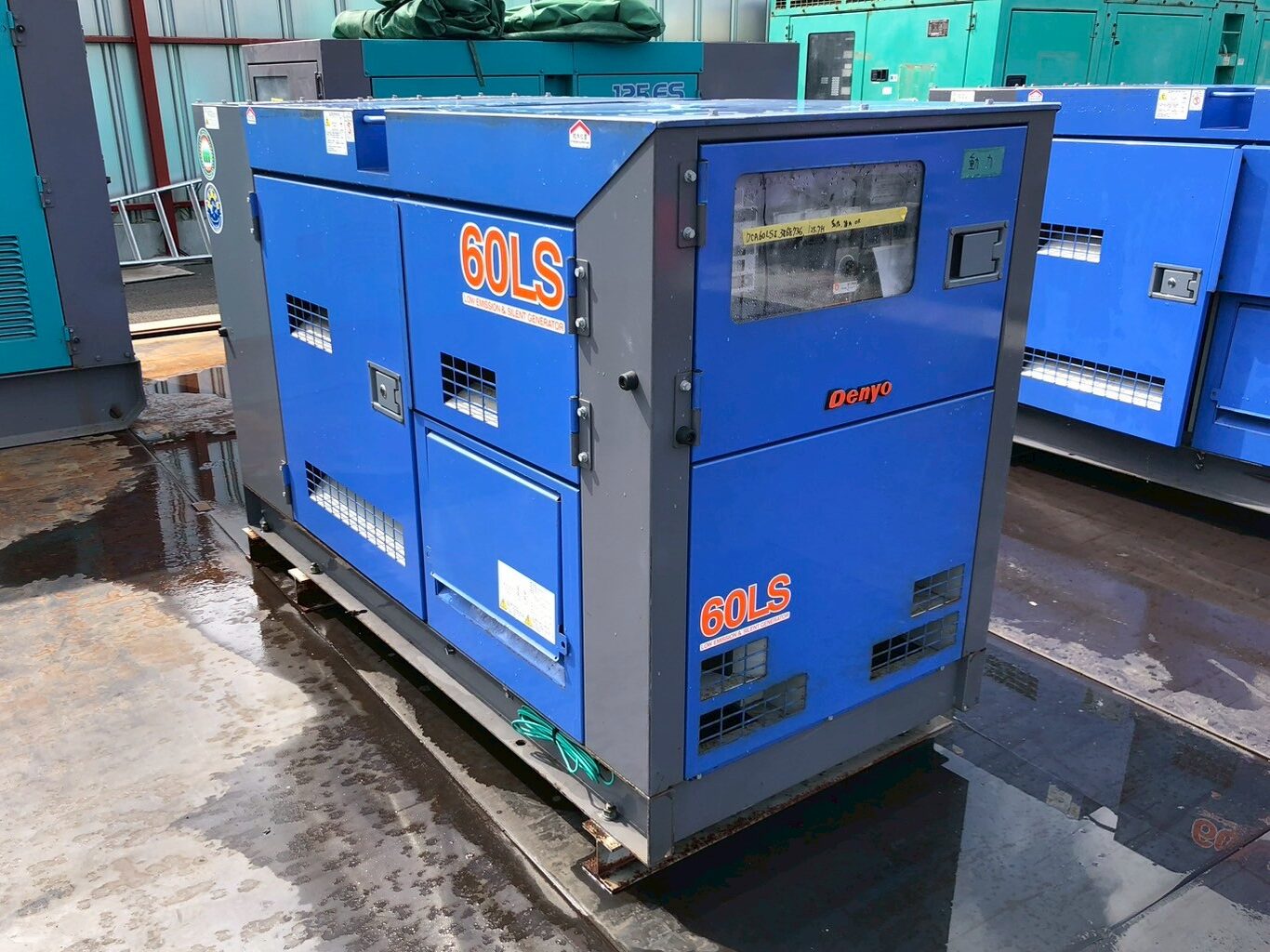 中古発電機 DCA-60LSK ＃136-1