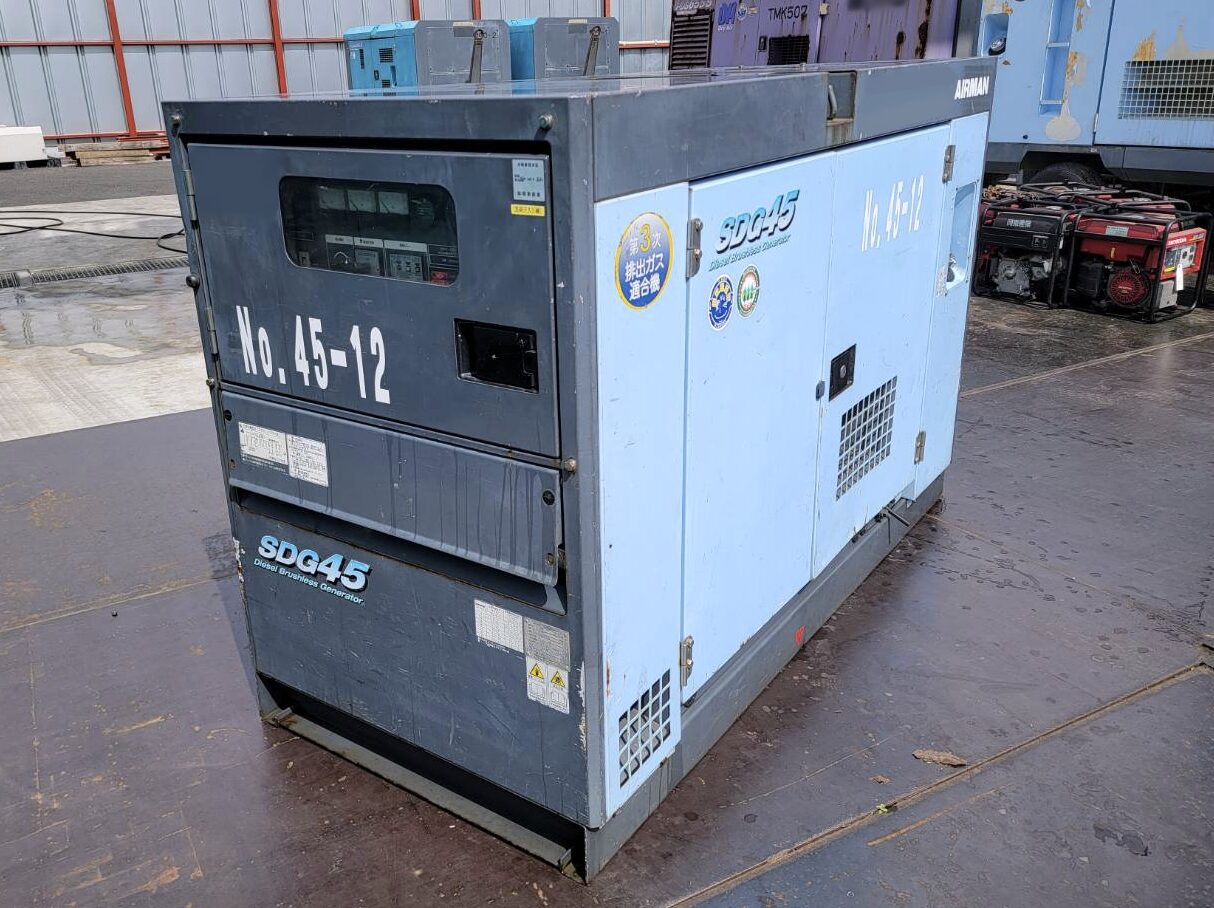 中古発電機 SDG45S #123-7