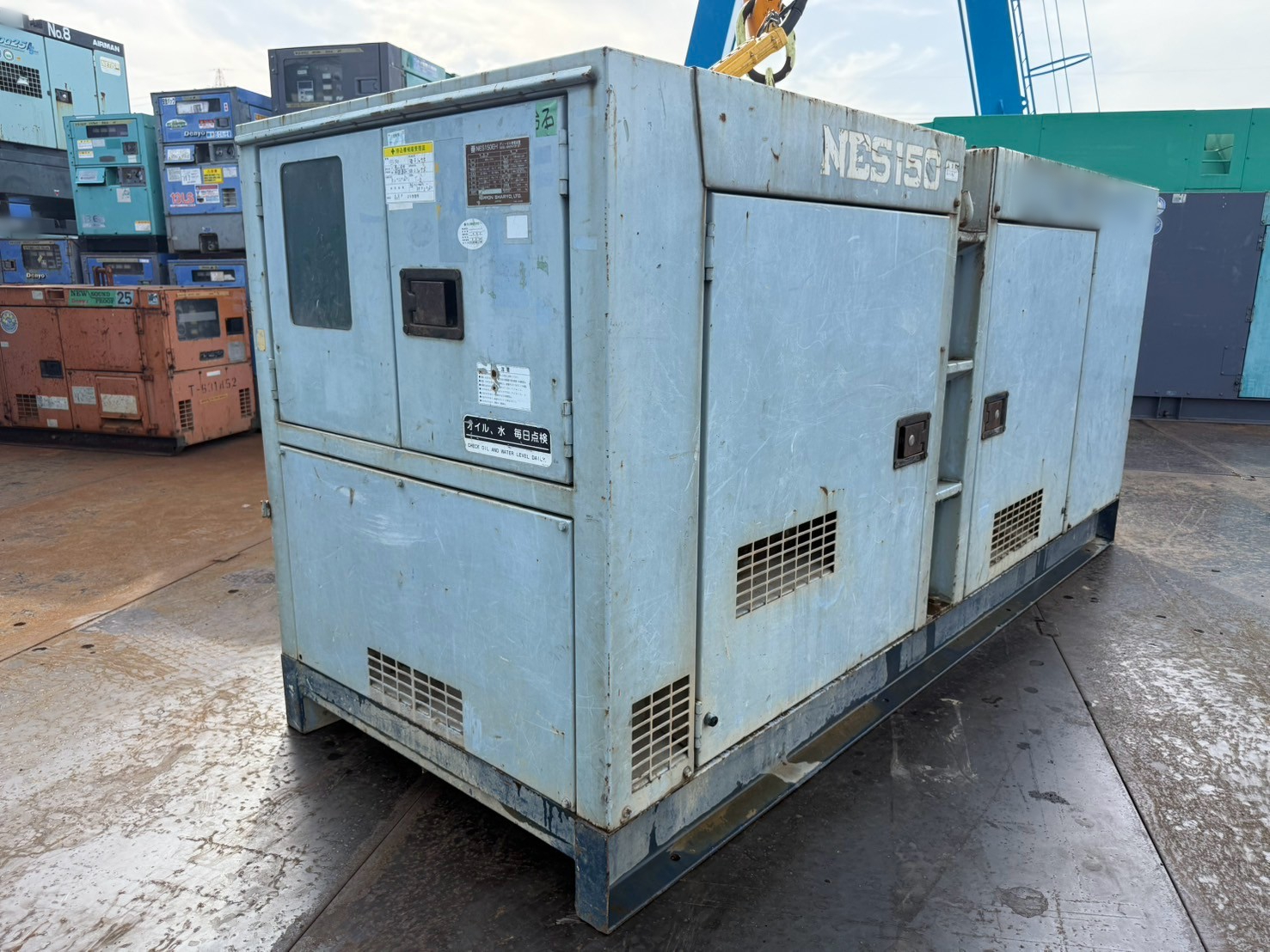 中古発電機 NES150EH #146-8