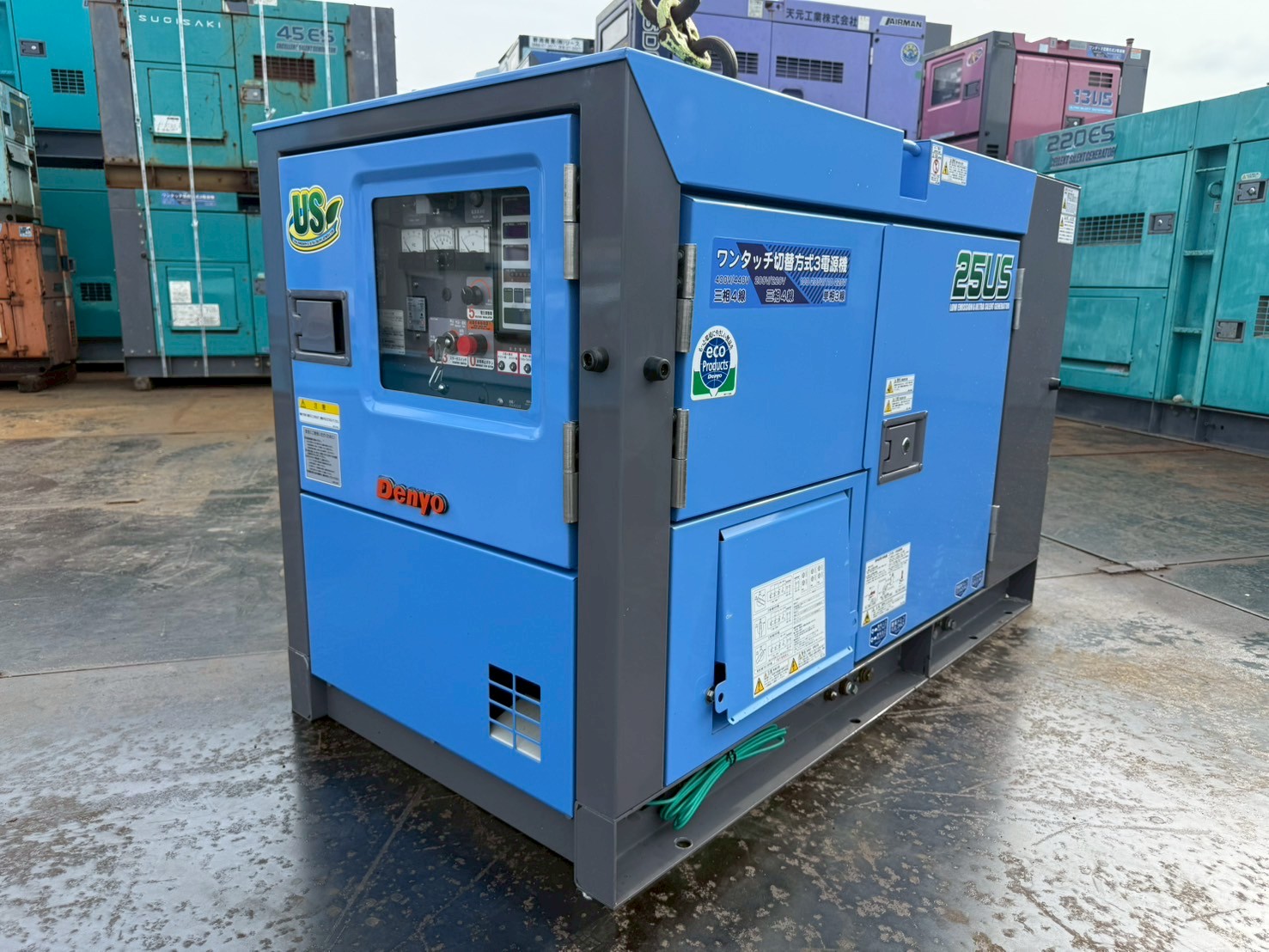 中古発電機 DCA-25USI3 #133-1