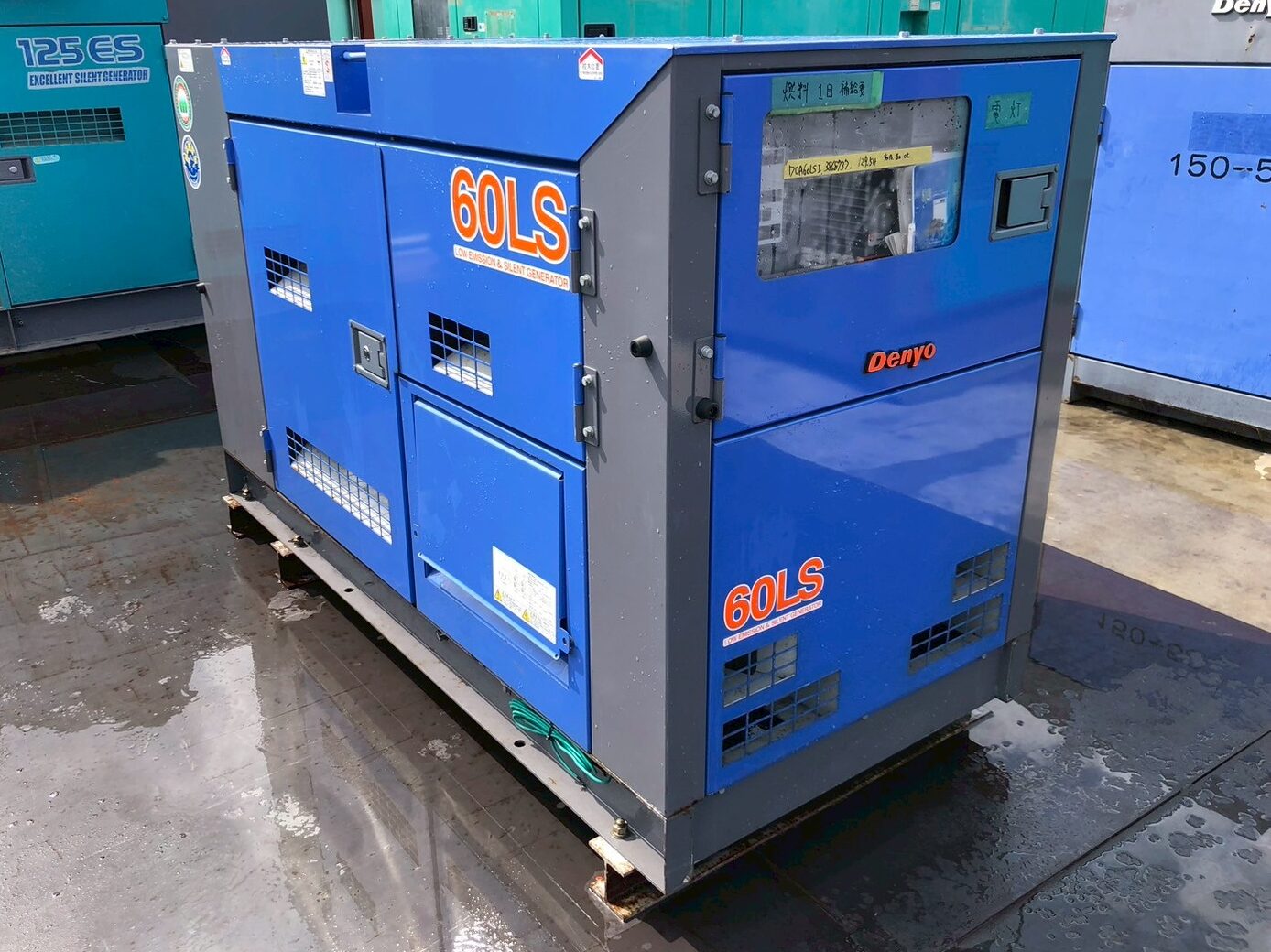 中古発電機 DCA-60LSI #137-1