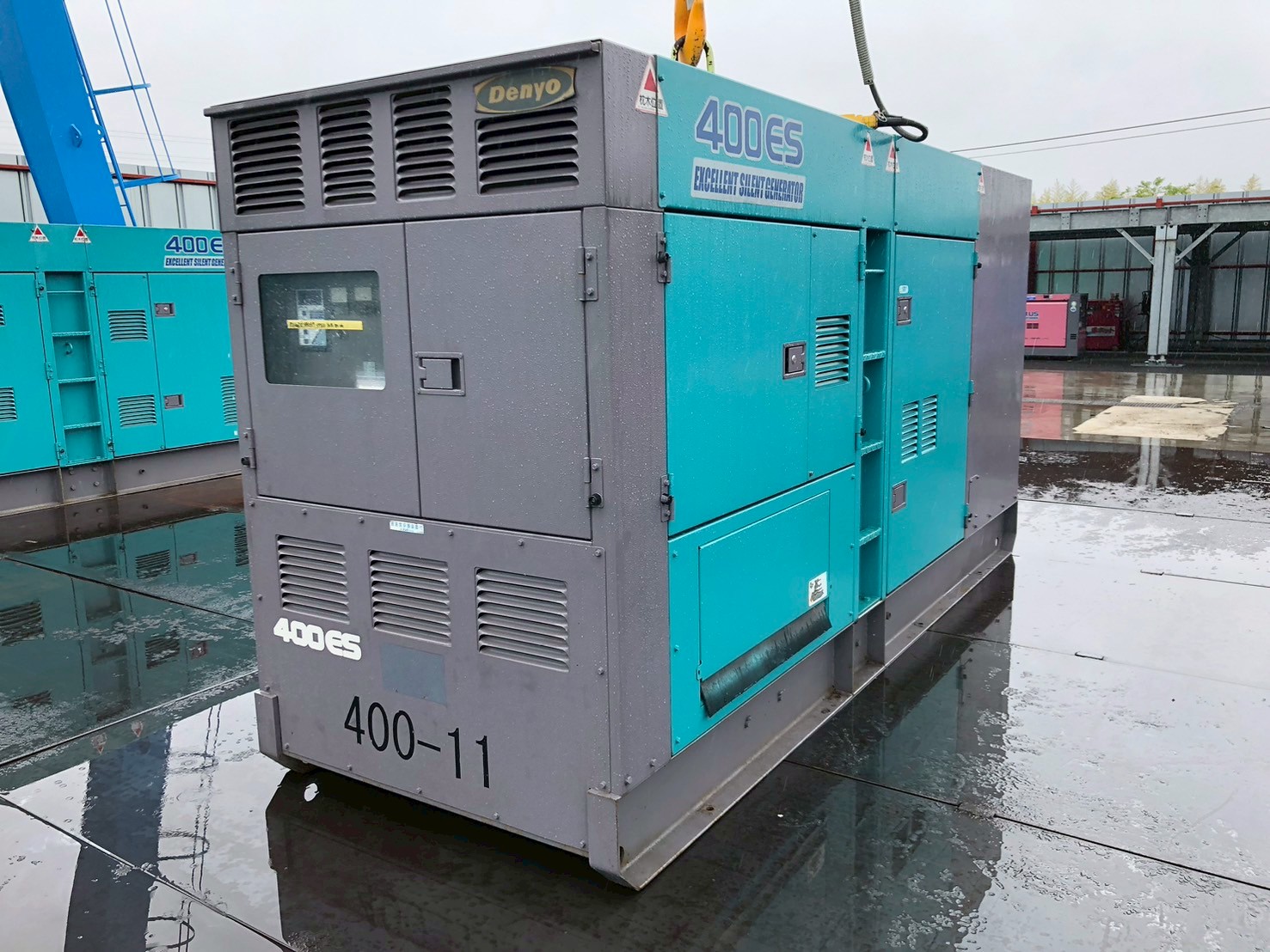 中古発電機 DCA-400ESK #138-1