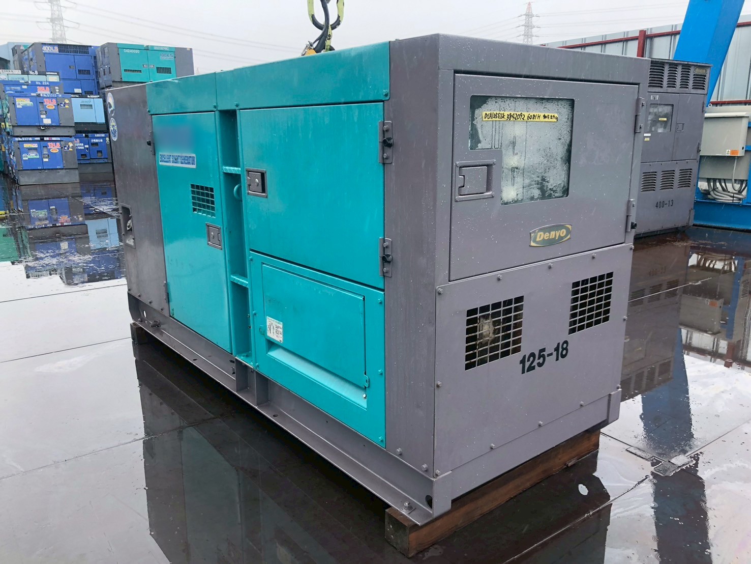 中古発電機 DCA-125ESK #139-1