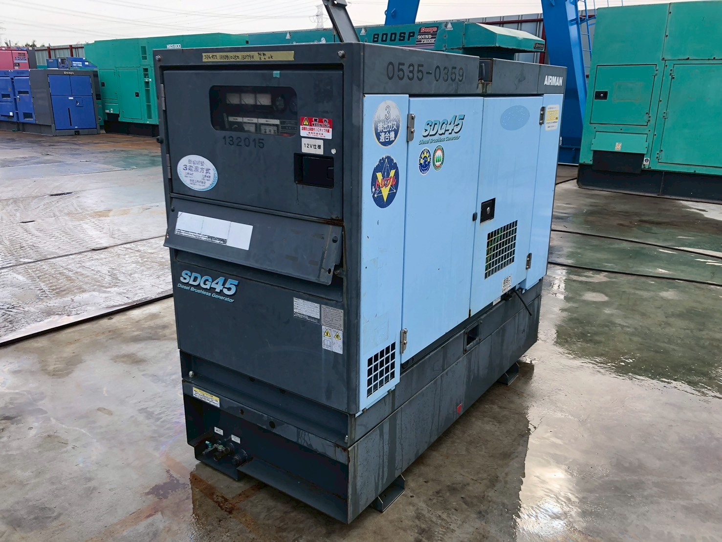 中古発電機 SDG45S-7B1 #148-1