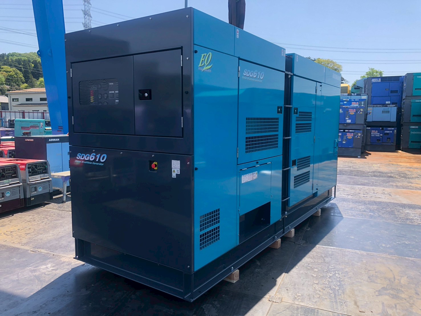 未使用品発電機 SDG610S-3AK6 #155-1