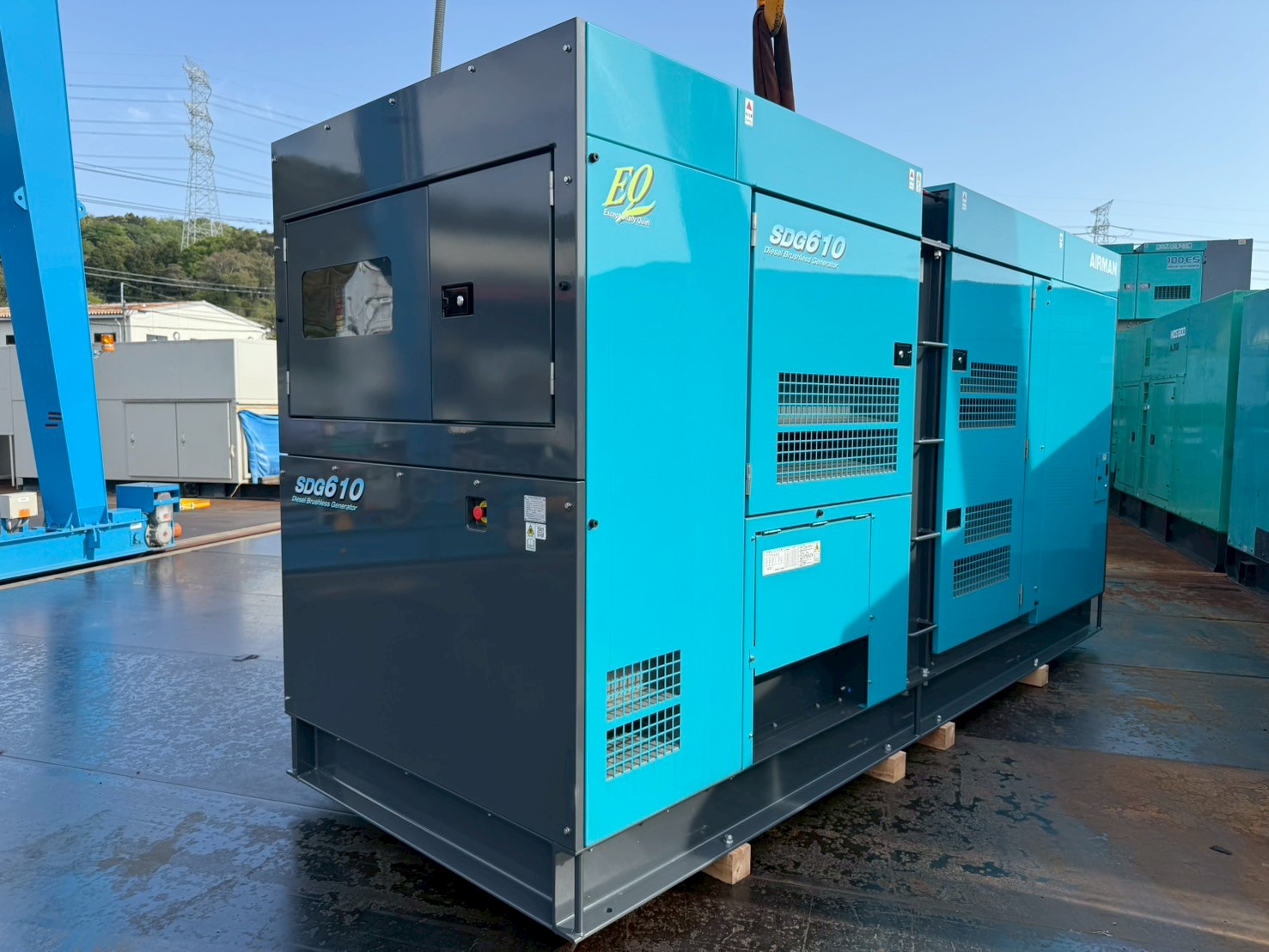 未使用品発電機 SDG610S-3AK6 #151-1