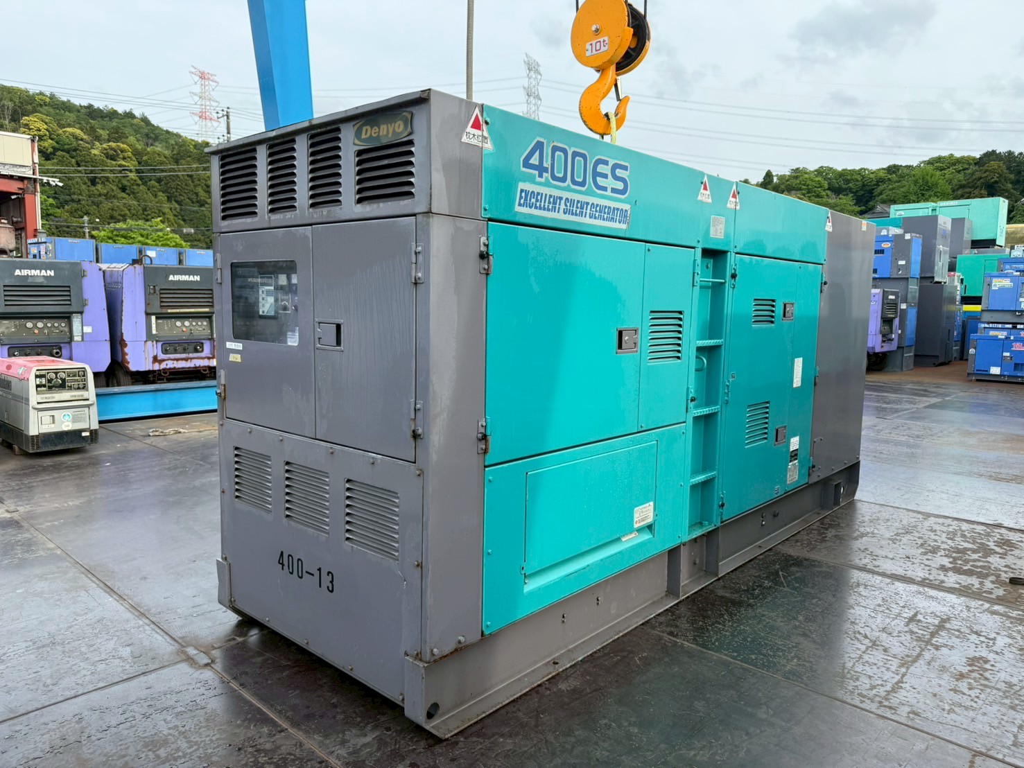 中古発電機 DCA-400ESM #160-1