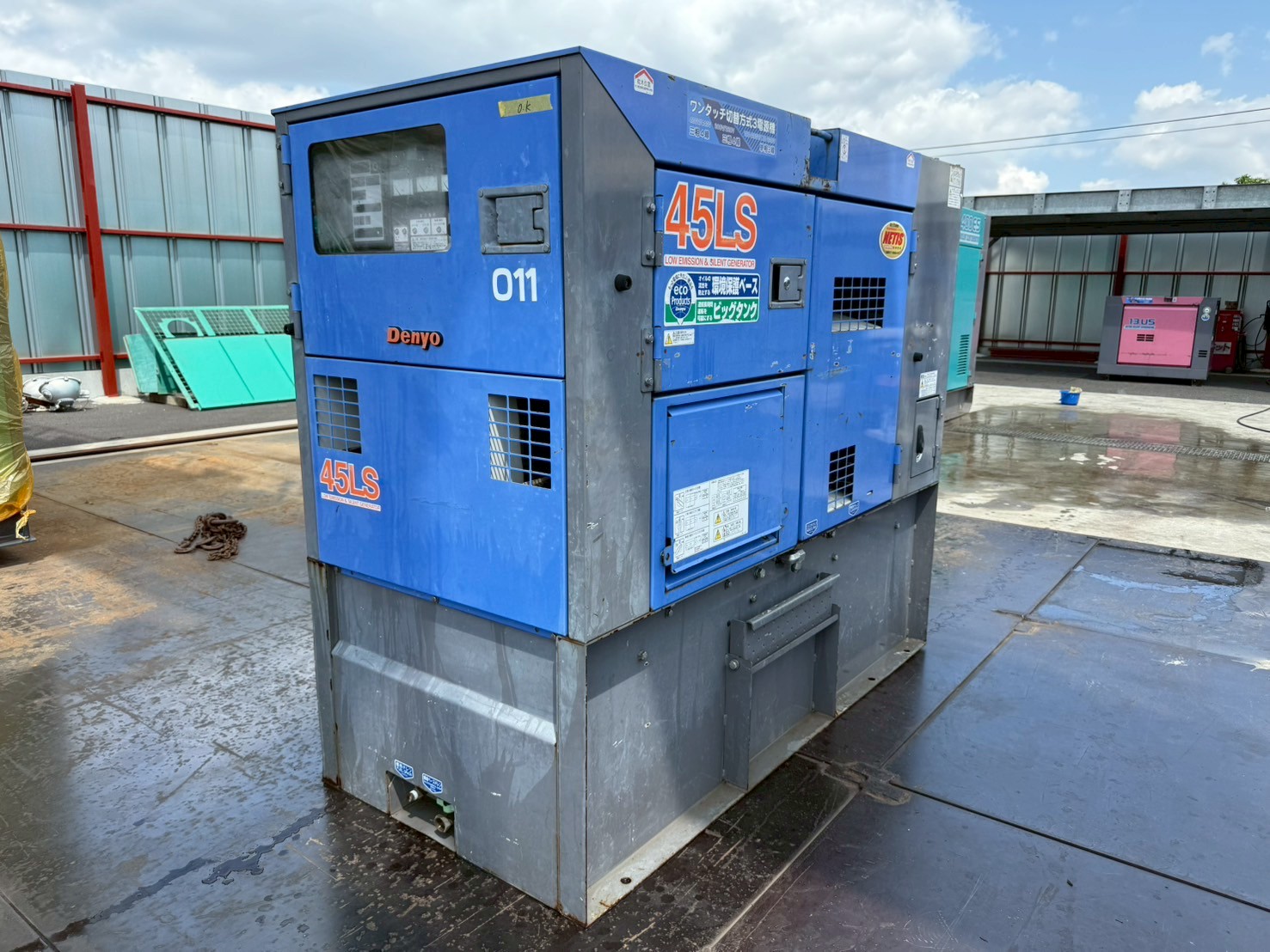 中古発電機 DCA-45LSKB #157-1