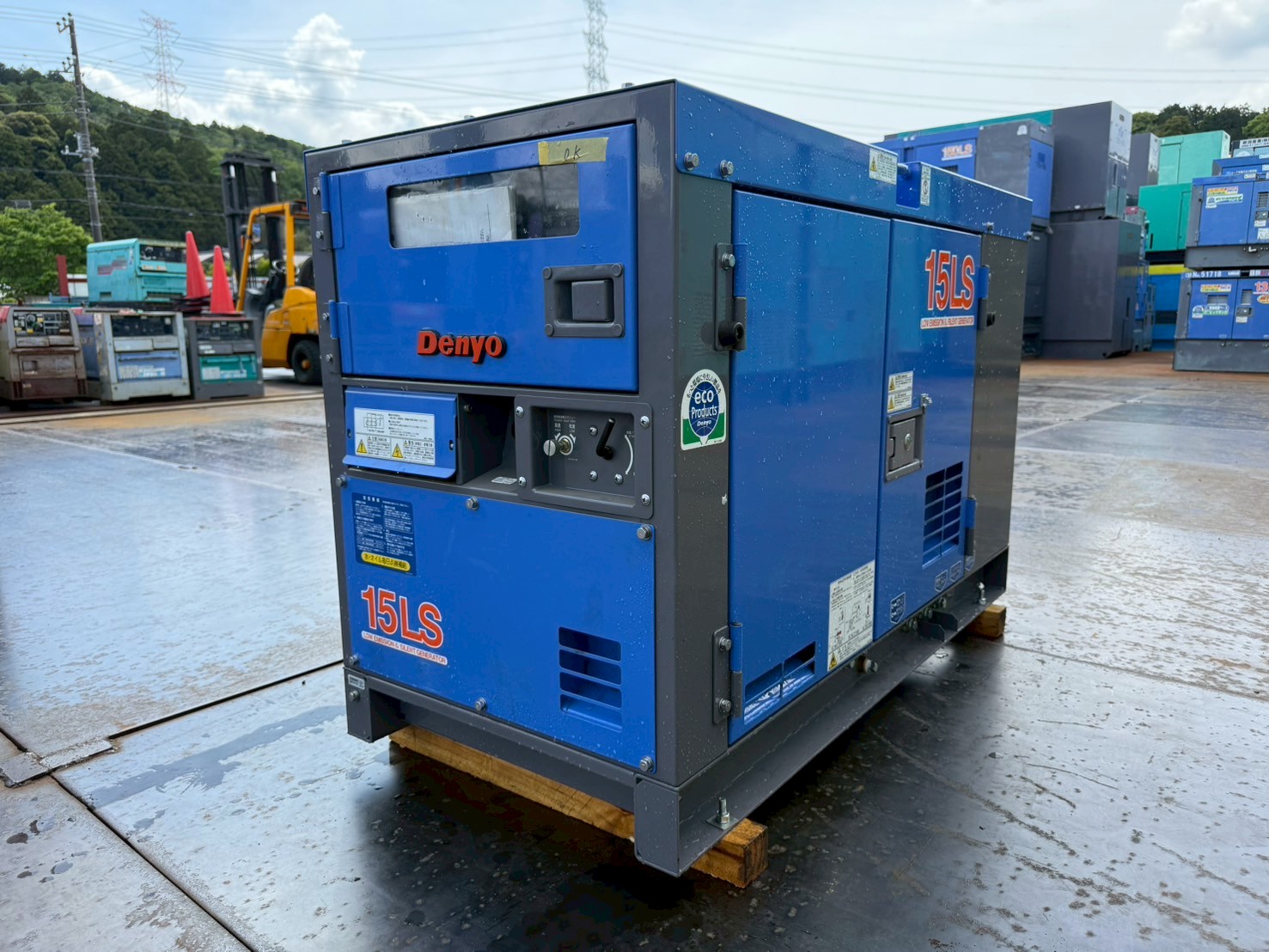 中古発電機 DCA-15LSK #155-1