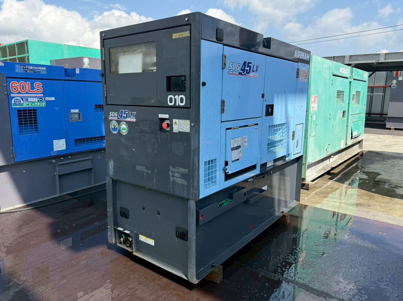 中古発電機 SDG45LX #158-1
