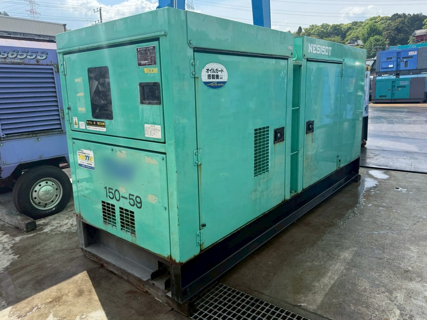 中古発電機 NES150TI #164-1
