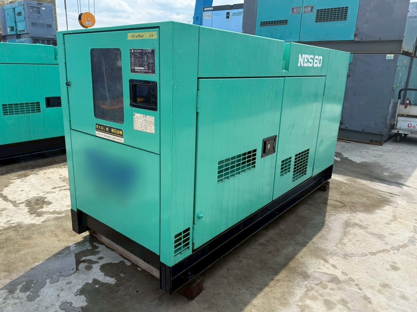 中古発電機 NES60EH #163-1