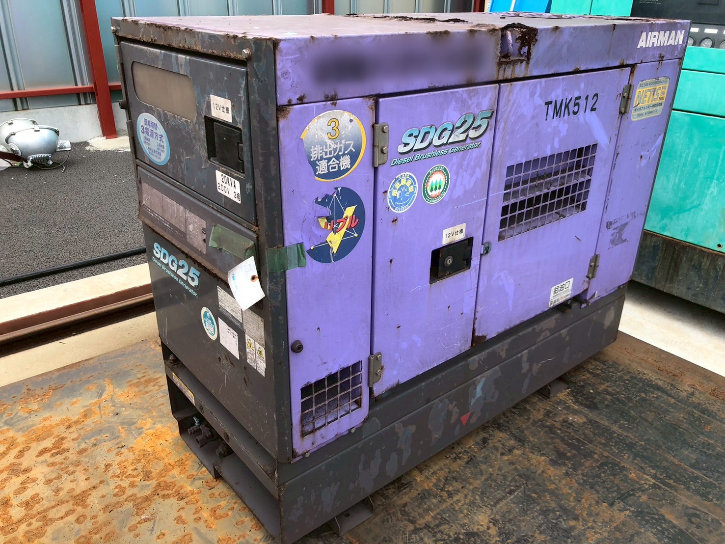 中古発電機 SDG25S-7B1 #166-1