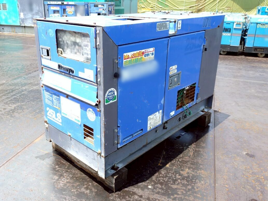 中古発電機 DCA-25LSK #168-1