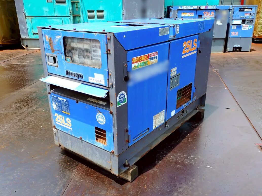 中古発電機 DCA-25LSK #169-1