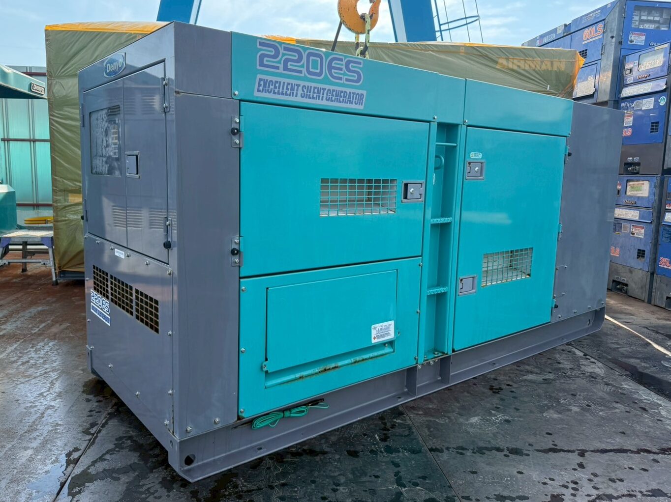 中古発電機 DCA-220ESK #171-2