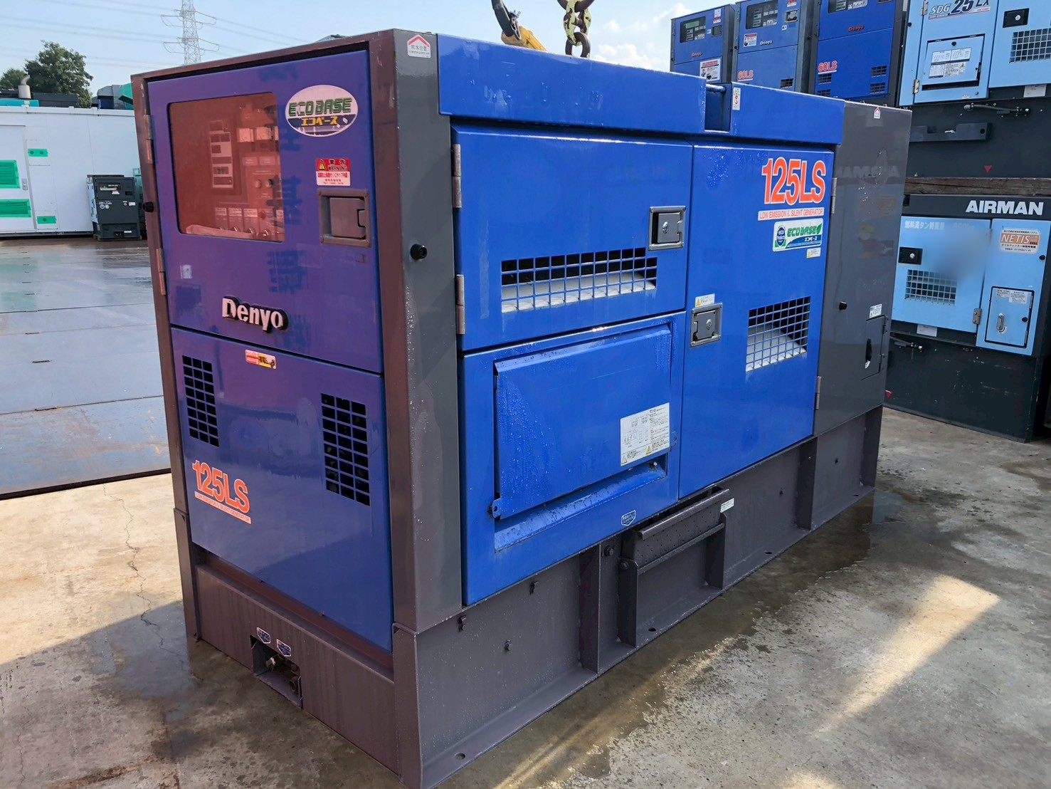 中古発電機 DCA-125LSIE #175-8