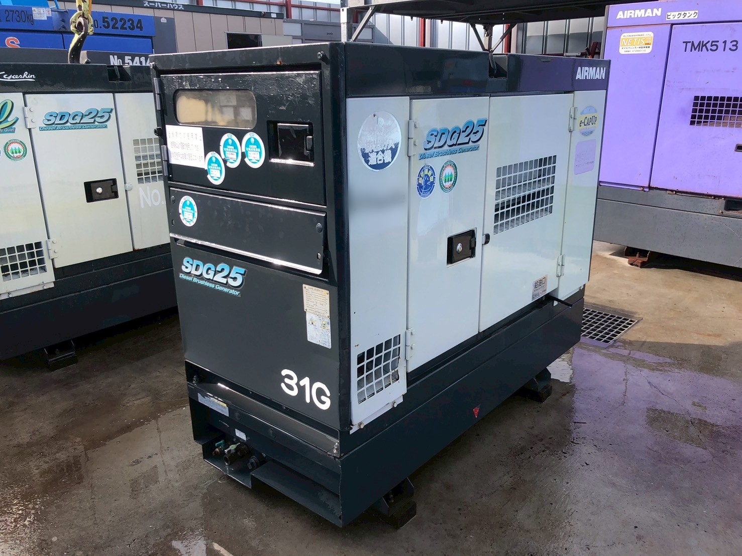 中古発電機 SDG25S #184-1