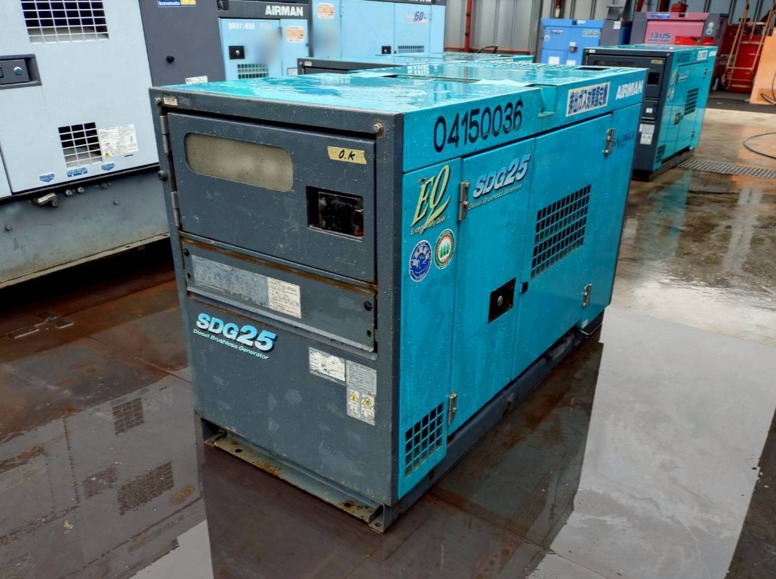 中古発電機 SDG25S-3B1 #190-1