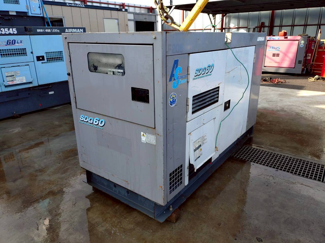 中古発電機 SDG60AS #193-1