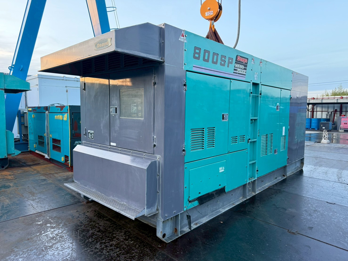 中古発電機 DCA-800SPK #197-1